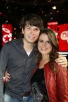 Hilversum 4 december 2009
Opnames live show popstars in studio 22. Charlotte ten Brink met vriend Robert
Peter Smulders bv