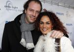 Den Haag 12 december 2009
Premiere in Pathe den Haag. Chimene v Oosterhout met haar nieuwe vriend
Peter Smulders bv