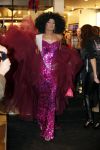 Amsterdam 28 november 2009
Bn ers lopen modeshow en verkopen art bags voor het aids fonds in de bijenhkorf. Dutch Diana Ross
Peter Smulders bv