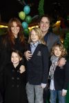 Amsterdam 28 november 2009
Premiere Arthur in pathe Arena. Marco en Leontine Borsato met hun kinderen Luca Senna en Jada
Peter Smulders bv