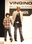 Amsterdam 9 november 2009
modeshow JC Rags en Vingino op  de beurs van Life after Football. Orlando Trustfull met zoon
Peter Smulders bv