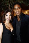 Amsterdam 9 november 2009
LAF Life after Football beurs  in de beurs van Berlage. Patrick Kluivert met Rossana 
Peter Smulders bv