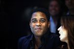 Amsterdam 9 november 2009
LAF Life after Football beurs  in de beurs van Berlage. Patrick Kluivert met Rossana 
Peter Smulders bv
