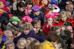 Scheveningen 14 november 2009
Prins Willem Alexander Prinses Maxima en hun kinderen Amalia Alexia en Ariane bij de intocht van Sinterklaas.
Peter Smulders bv