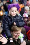 Scheveningen 14 november 2009
Prins Willem Alexander Prinses Maxima en hun kinderen Amalia Alexia en Ariane bij de intocht van Sinterklaas.
Peter Smulders bv