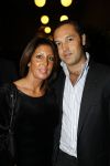 Amsterdam 9 november 2009
LAF Life after Football beurs  in de beurs van Berlage. Rachel hazes met vriend
Peter Smulders bv