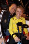 Amsterdam 8 december 2009
Sterren kinderen dansen op het ijs in de rai. Ron Boszhard met zoon Niels
Peter Smulders bv