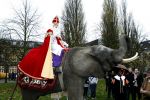 Amsterdam 16 november 2009
Presentatie Douwe egberts sinterklaas boeken. Wim Rijken als sinterklaas op een olifant
Peter Smulders bv