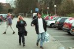 Tiel, 27 Maart 1998
Babette v Veen met haar nieuwe vriend Bas Westerweel, samen boodschappen aan het het doen bij de AH
Foto Peter smulders BV
