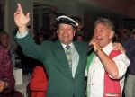 15 November 1991 De Zingende Ijscoman, Frddy Cornel bij het feest van de 50jarig Ger Lagendijk
Foto Peter Smulders BV