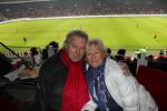 Amsterdam, 20 november 2010
AJAX-PSV, eindstand 0-0
Adriaan Aerts met Joke en Koos Alberts