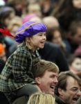 Scheveningen 13 november 2010
Prinses Maxima Prins WillemAlexander en Amalia Ariane en Alexia bij intocht sinterklaas.
Peter Smulders bv