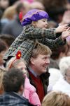 Scheveningen 13 november 2010
Prinses Maxima Prins WillemAlexander en Amalia Ariane en Alexia bij intocht sinterklaas.
Peter Smulders bv