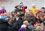 Scheveningen 13 november 2010
Prinses Maxima Prins WillemAlexander en Amalia Ariane en Alexia bij intocht sinterklaas.
Peter Smulders bv