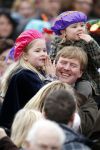 Scheveningen 13 november 2010
Prinses Maxima Prins WillemAlexander en Amalia Ariane en Alexia bij intocht sinterklaas.
Peter Smulders bv