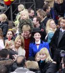Scheveningen 13 november 2010
Prinses Maxima Prins WillemAlexander en Amalia Ariane en Alexia bij intocht sinterklaas. Noortje Helaar als Mary Poppins
Peter Smulders bv