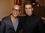 Amsterdam 15 november 2010
Presentatie boek nieuwe de la mar theater. Stanley Burleson met vriend
Peter Smulders bv