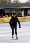 Amsterdam 19 december 2011
Amanda Krabbe aan het trainen voor de marathon op de weisensee op de jaap eden schaatsbaan.
Peter Smulders bv