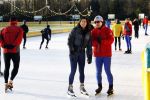 Amsterdam 19 december 2011
Amanda Krabbe aan het trainen voor de marathon op de weisensee op de jaap eden schaatsbaan.
Peter Smulders bv