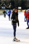 Amsterdam 19 december 2011
Amanda Krabbe aan het trainen voor de marathon op de weisensee op de jaap eden schaatsbaan.
Peter Smulders bv