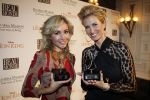 Amsterdam 24 november 2011
Uitreiking Beau monde awards in het Amstel hotel. Anouk Smulders met Wendy v Dijk 
Peter Smulders bv