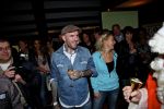 BAARN - In Restaurant Vuur is de perspresentatie gehouden van de nieuwe kerst cd genaamd Christmas Duets.  Met op de foto zanger Ben Saunders. FOTO PETER SMULDERS BV