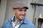BAARN - In Restaurant Vuur is de perspresentatie gehouden van de nieuwe kerst cd genaamd Christmas Duets.  Met op de foto zanger Ben Saunders. FOTO PETER SMULDERS BV
