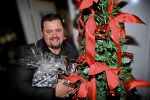 BAARN - In Restaurant Vuur is de perspresentatie gehouden van de nieuwe kerst cd genaamd Christmas Duets.  Met op de foto zanger Frans Duijts. FOTO PETER SMULDERS BV