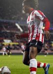 Eindhoven, 15 December 2011
PSV-Rapi Boekarest, eindstand 2-1
6e UEFA EuropaLeague wedstrijd
Georginio Wijnaldum
Foto Junior Smulders