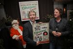 BAARN - In Restaurant Vuur is de perspresentatie gehouden van de nieuwe kerst cd genaamd Christmas Duets.  Met op de foto Hans Aalbers met     . FOTO PETER SMULDERS BV