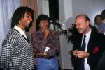 1988 Ruud Gullit in gesprek met Hugo Camps en Jaap de Groot
Foto Peter Smulders BV