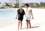 Sint Maarten 10 november 2011
Jan Smit en zijn vrouw Liza op het strand de dag voor hun trouwen.
Peter Smulders bv
