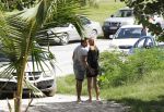 Sint Maarten 10 november 2011
Jan Smit en zijn vrouw Liza op het strand de dag voor hun trouwen.
Peter Smulders bv