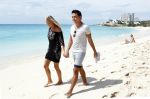 Sint Maarten 10 november 2011
Jan Smit en zijn vrouw Liza op het strand de dag voor hun trouwen.
Peter Smulders bv