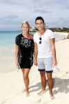 Sint Maarten 10 november 2011
Jan Smit en zijn vrouw Liza op het strand de dag voor hun trouwen.
Peter Smulders bv