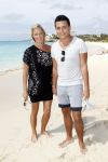 Sint Maarten 10 november 2011
Jan Smit en zijn vrouw Liza op het strand de dag voor hun trouwen.
Peter Smulders bv
