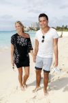 Sint Maarten 10 november 2011
Jan Smit en zijn vrouw Liza op het strand de dag voor hun trouwen.
Peter Smulders bv