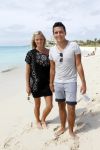 Sint Maarten 10 november 2011
Jan Smit en zijn vrouw Liza op het strand de dag voor hun trouwen.
Peter Smulders bv