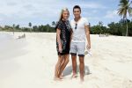 Sint Maarten 10 november 2011
Jan Smit en zijn vrouw Liza op het strand de dag voor hun trouwen.
Peter Smulders bv