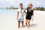 Sint Maarten 10 november 2011
Jan Smit en zijn vrouw Liza op het strand de dag voor hun trouwen.
Peter Smulders bv