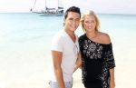 Sint Maarten 10 november 2011
Jan Smit en zijn vrouw Liza op het strand de dag voor hun trouwen.
Peter Smulders bv
