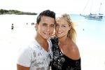Sint Maarten 10 november 2011
Jan Smit en zijn vrouw Liza op het strand de dag voor hun trouwen.
Peter Smulders bv