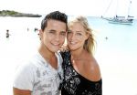 Sint Maarten 10 november 2011
Jan Smit en zijn vrouw Liza op het strand de dag voor hun trouwen.
Peter Smulders bv