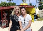 Sint Maarten 10 november 2011
Jan Smit en zijn vrouw Liza op het strand de dag voor hun trouwen.
Peter Smulders bv