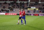 Eindhoven, 15 December 2011
PSV-Rapi Boekarest, eindstand 2-1
6e UEFA EuropaLeague wedstrijd
Khalid Sinouh samen met  Zakaria Lbyad
Foto Junior Smulders