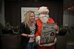 BAARN - In Restaurant Vuur is de perspresentatie gehouden van de nieuwe kerst cd genaamd Christmas Duets.  Met op de foto zangeres Krystl Pullens. FOTO PETER SMULDERS BV