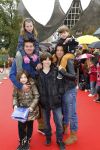 Kaatsheuvel, 9 Oktober 2011
Premiï¿½re van de musical Droomvlucht
Amanda Krabbe en Martijn Krabbe met de kinderen
Foto Peter smulders BV