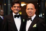 Scheveningen 6 november 2011
Premiere Wicked in het circustheater. Maurice Wijnen met partner
Peter Smulders bv