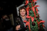 BAARN - In Restaurant Vuur is de perspresentatie gehouden van de nieuwe kerst cd genaamd Christmas Duets.  Met op de foto zanger Rene Froger. FOTO PETER SMULDERS BV