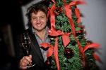 BAARN - In Restaurant Vuur is de perspresentatie gehouden van de nieuwe kerst cd genaamd Christmas Duets.  Met op de foto zanger Rene Froger. FOTO PETER SMULDERS BV